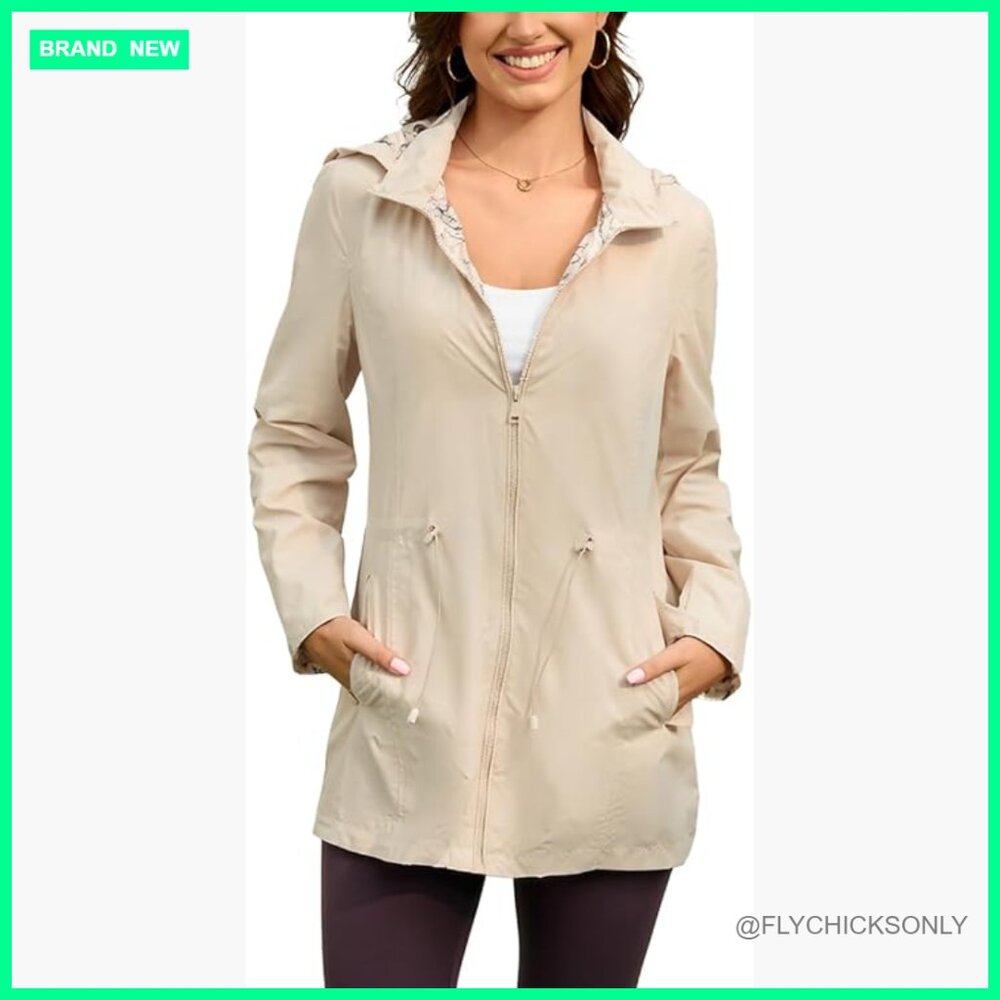 Waterproof Polyester Pongee Raincoat With Detacha… - image 1